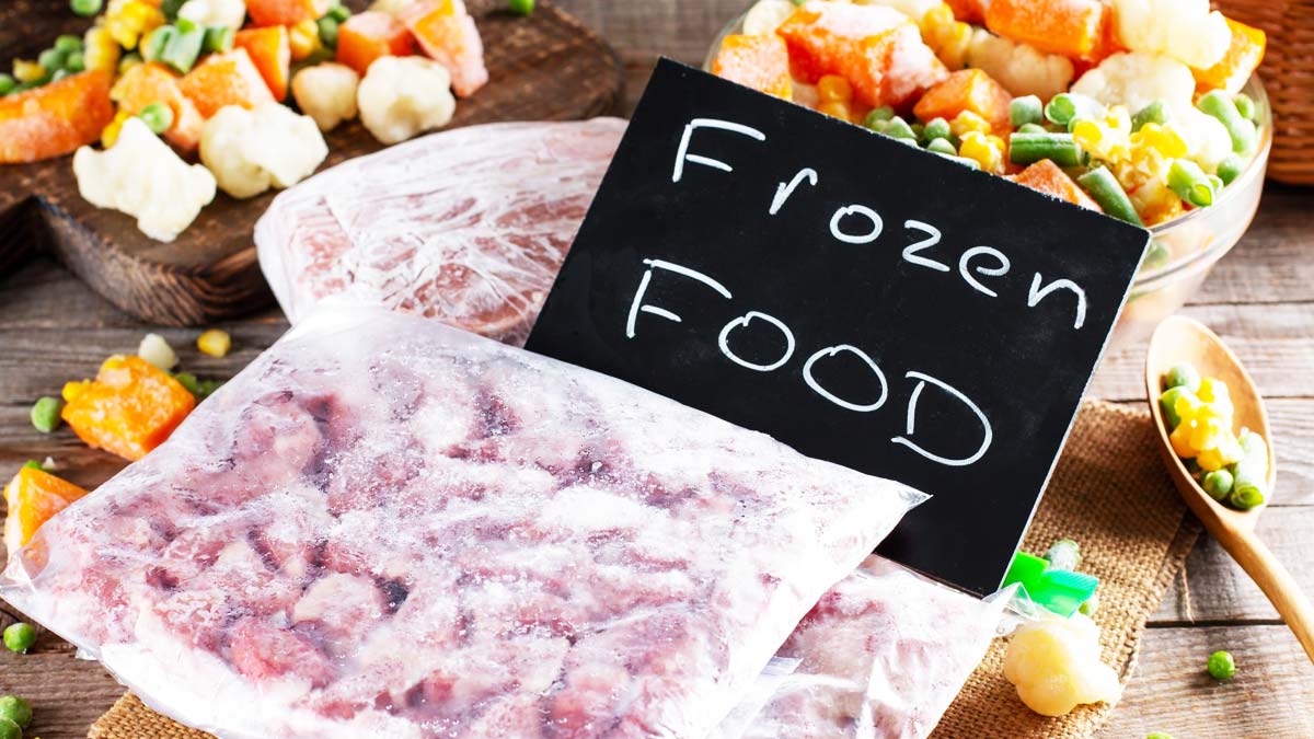 acidic water used for frozen food